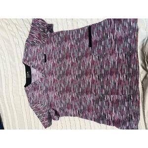 Sanibel Scrubs Women's Short Sleeve V-Neck Top - Size Small